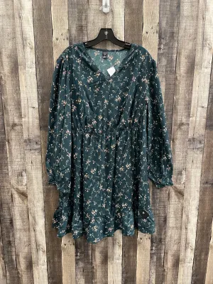 Dress Casual Maxi By Shein In Green, Size: 3x