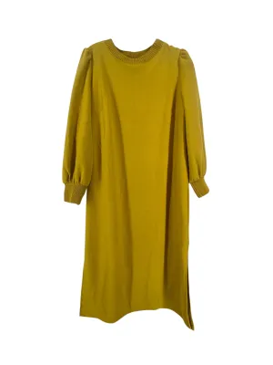 Dress Casual Maxi By Who What Wear In Yellow, Size: M