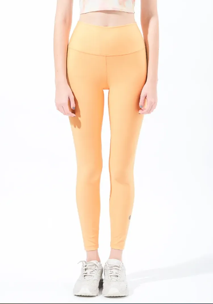easyoga LA-VEDA Chummy Core Tights7 - O12 Grapefruit Orange