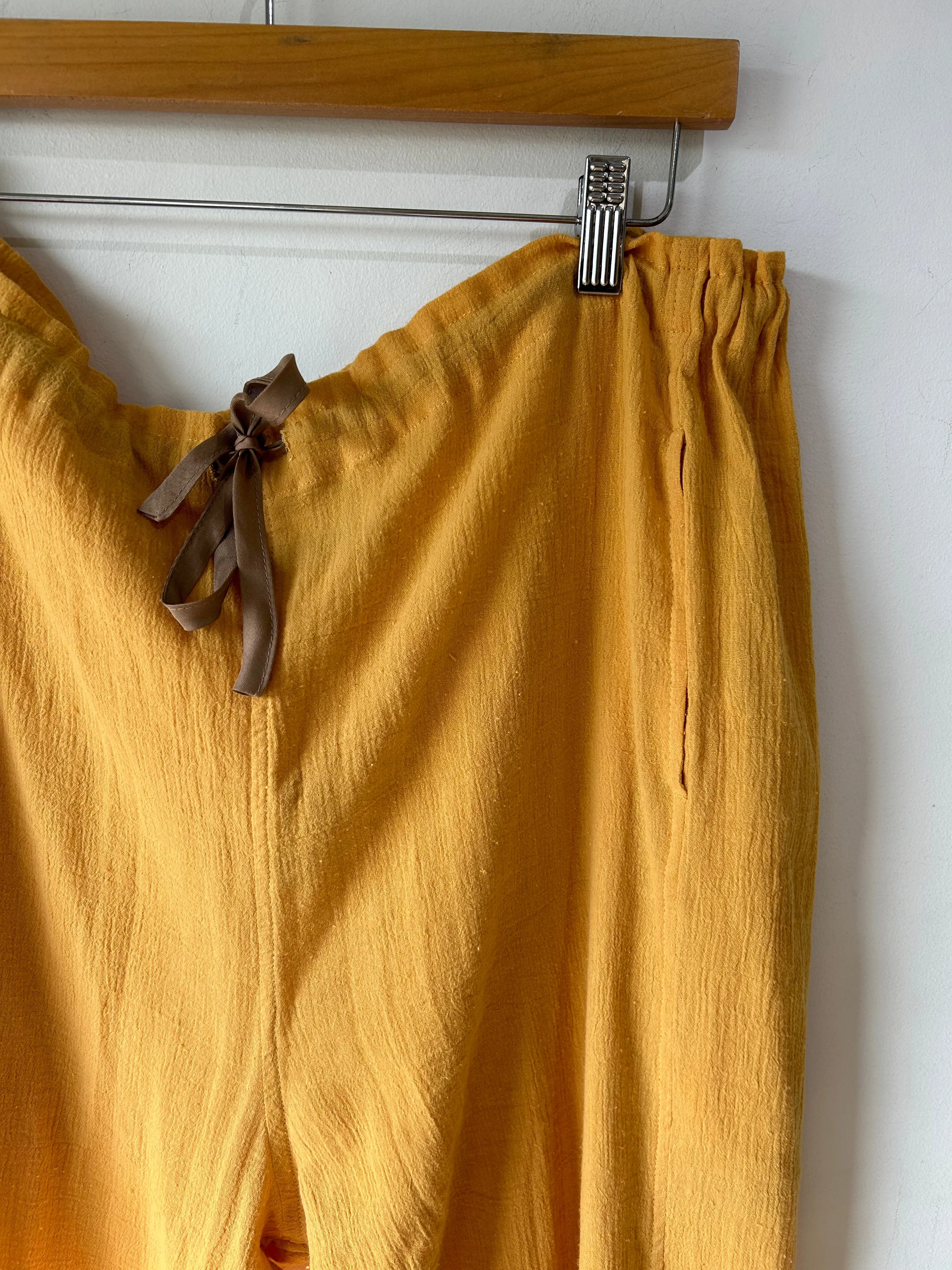 Electric Feathers Mustard Yellow Pants