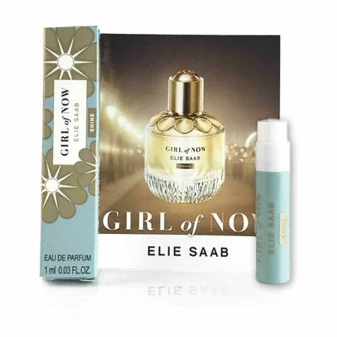 Elie Saab Girl of Now Shine Perfume For Women - 1ML VIAL Pack of 2