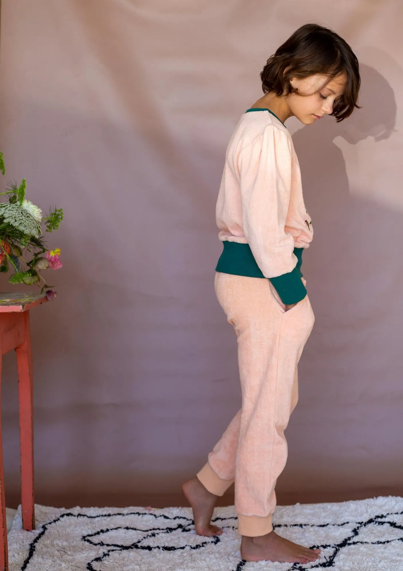 Ellen Trackpants - Peach Puree