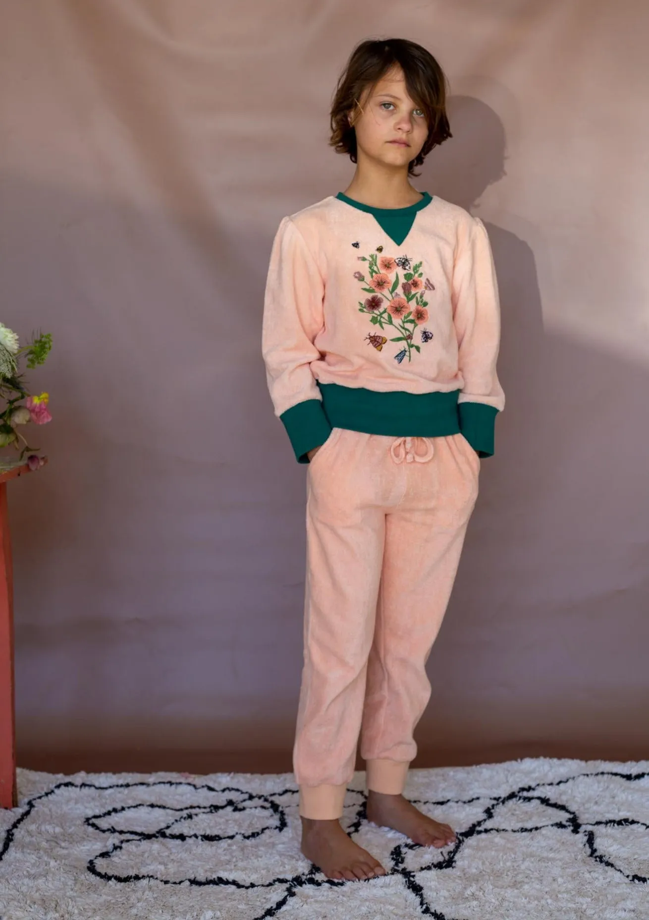 Ellen Trackpants - Peach Puree