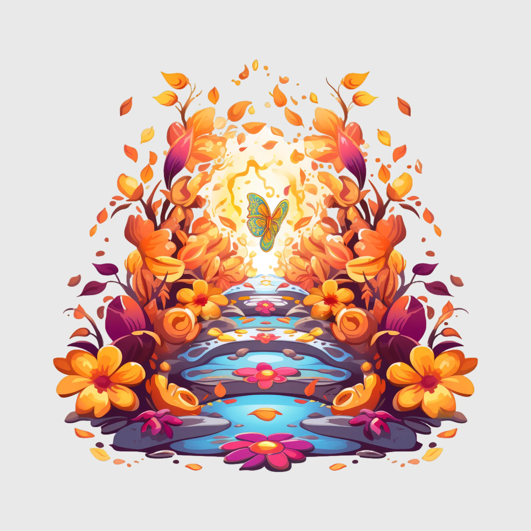 Eternal River of Flowers Transfer