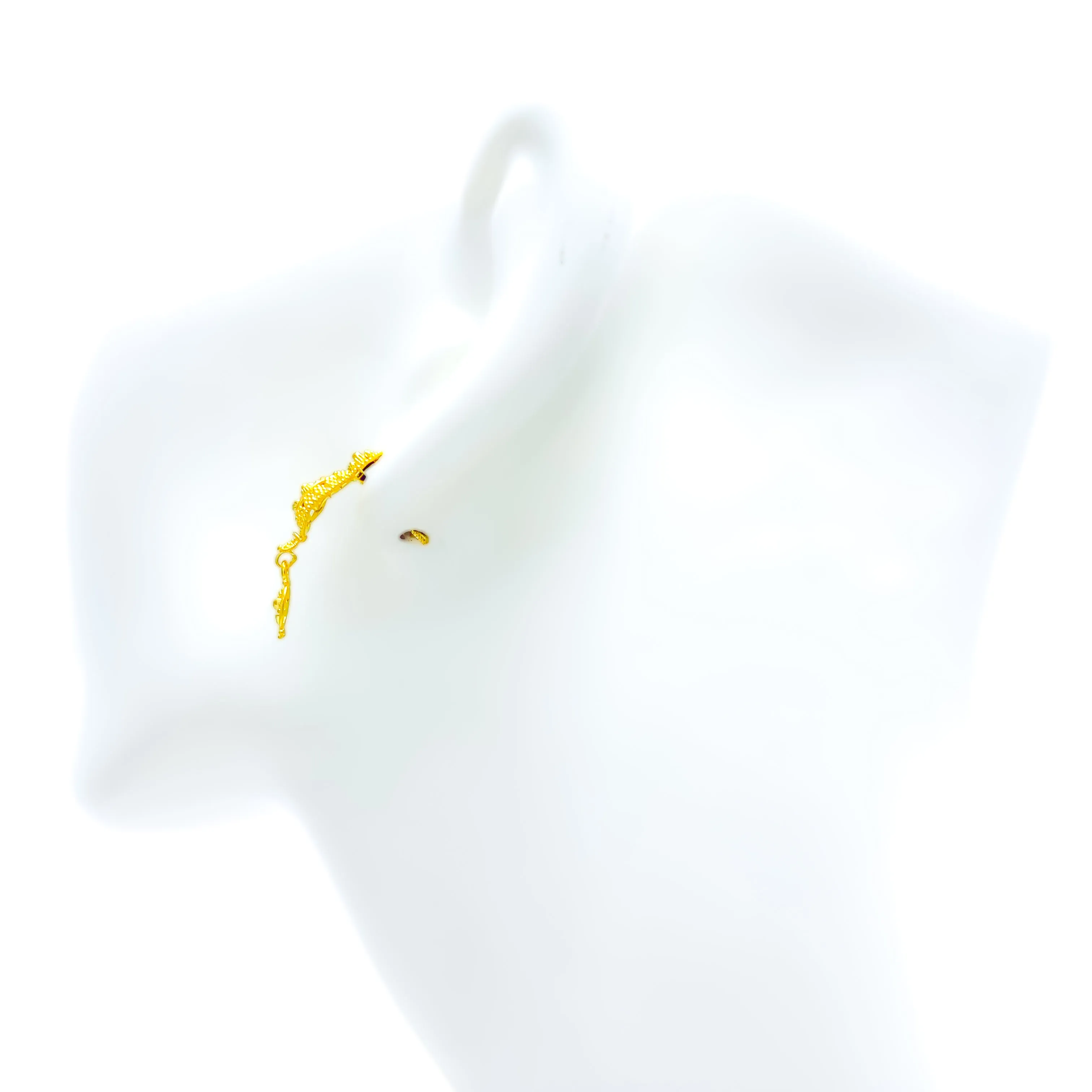 Exclusive Attractive 22k Gold Earrings