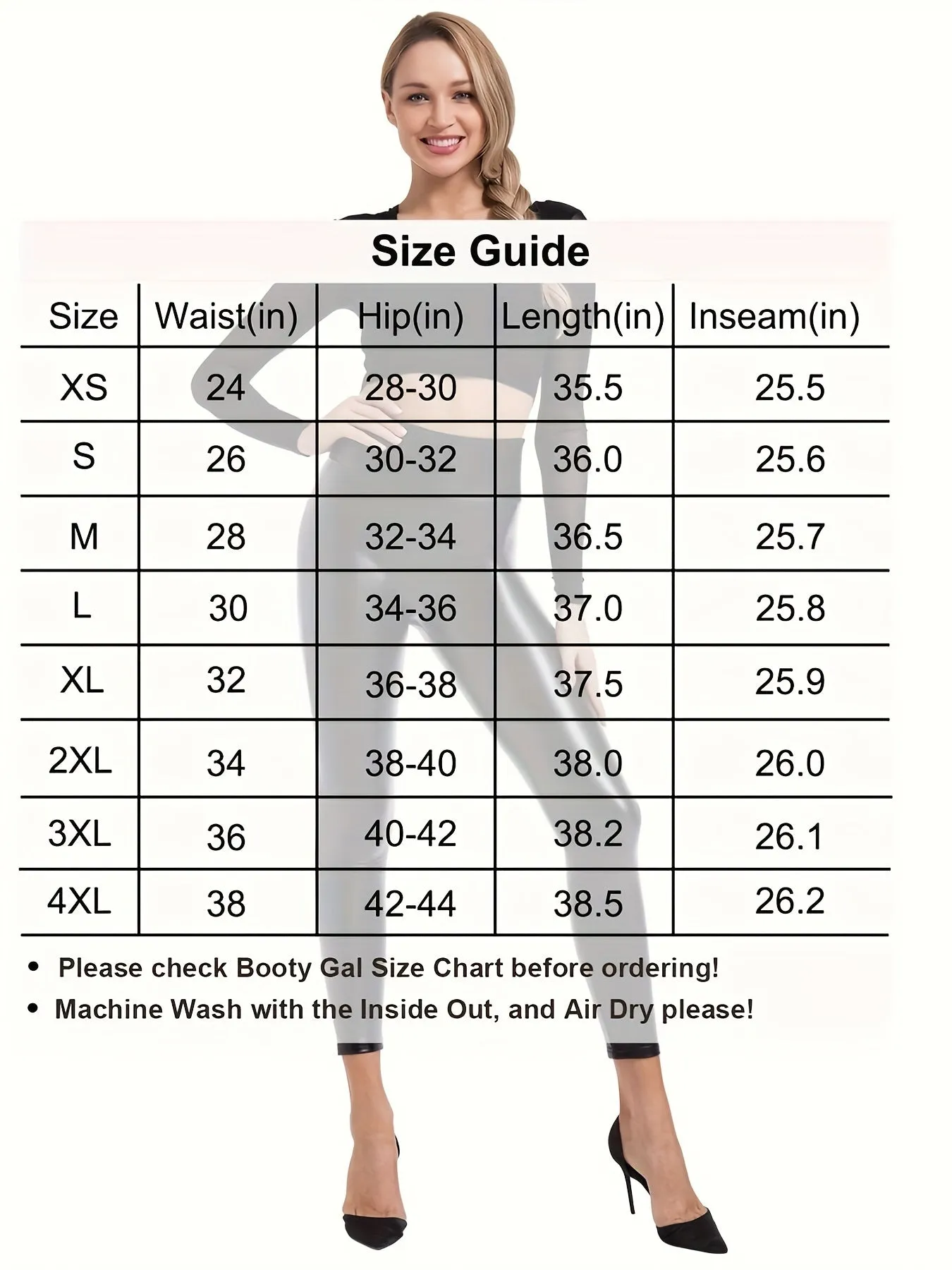 Faux Leather Leggings For Women Tummy Control Stretch High Waist Pleather Pants With Thin Fleece Lined
