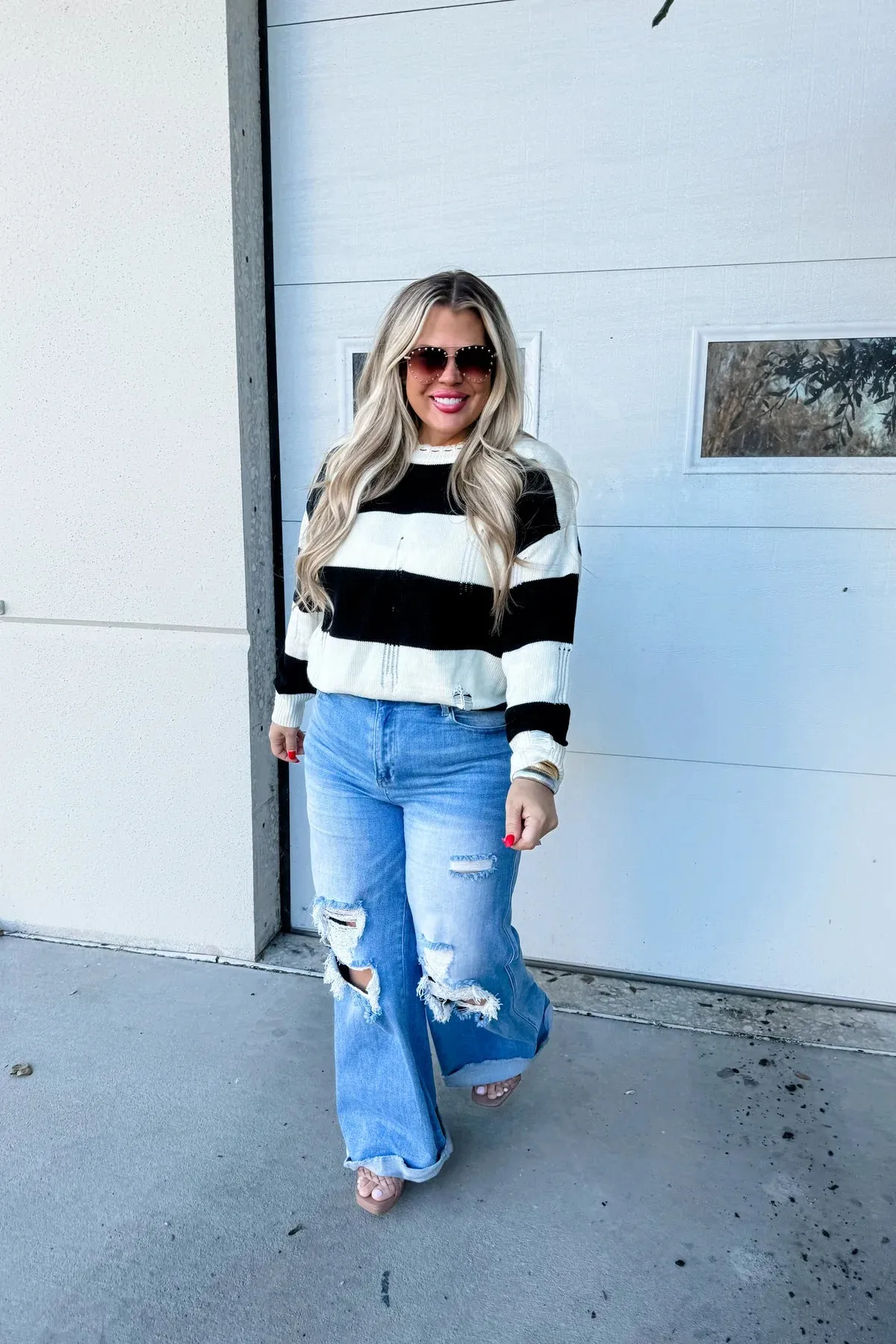 FINLEY STRIPED TOP