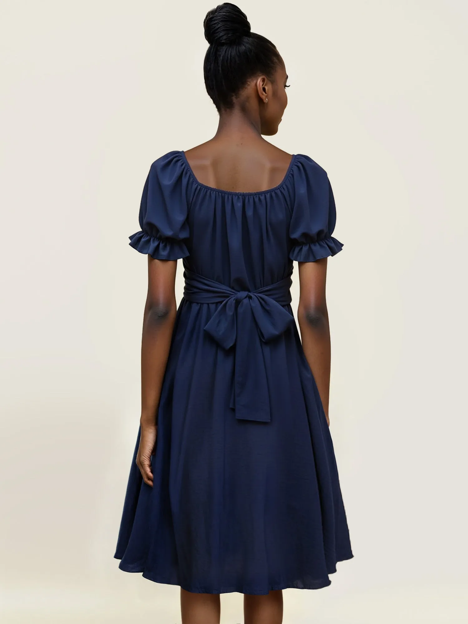 Fit And Flare Midi Sun Dress