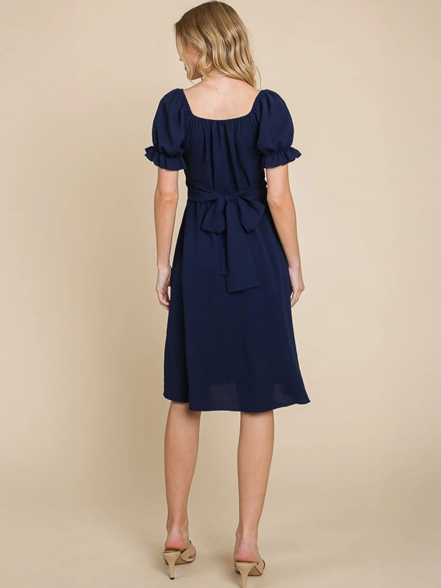 Fit And Flare Midi Sun Dress