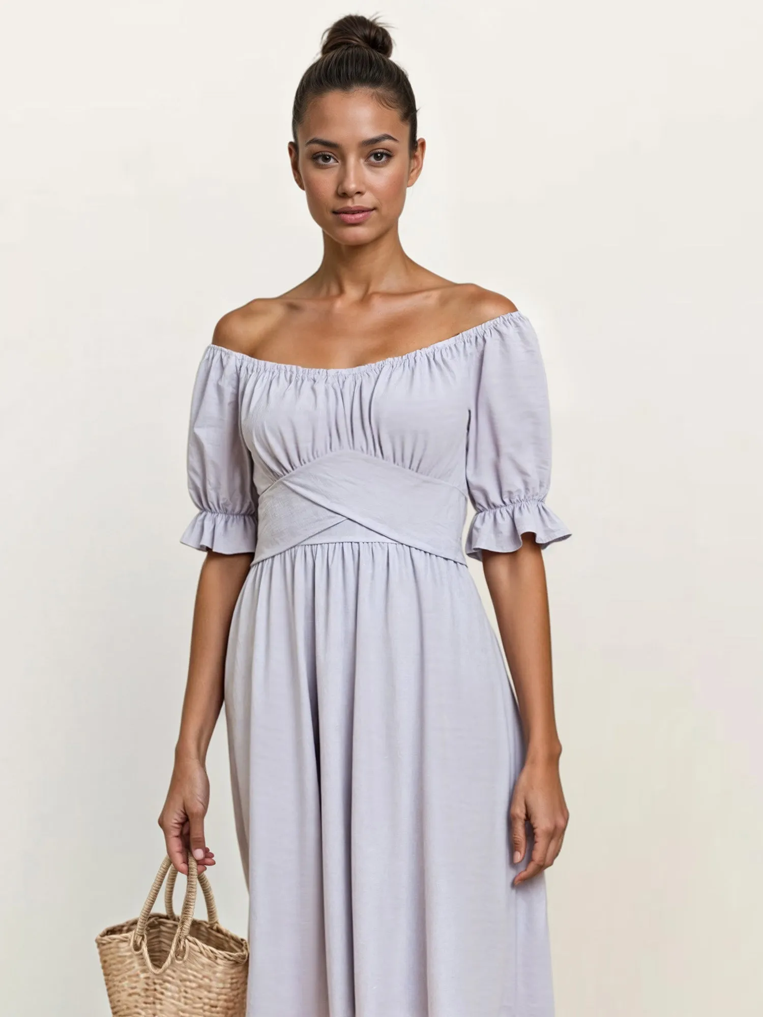 Fit And Flare Midi Sun Dress