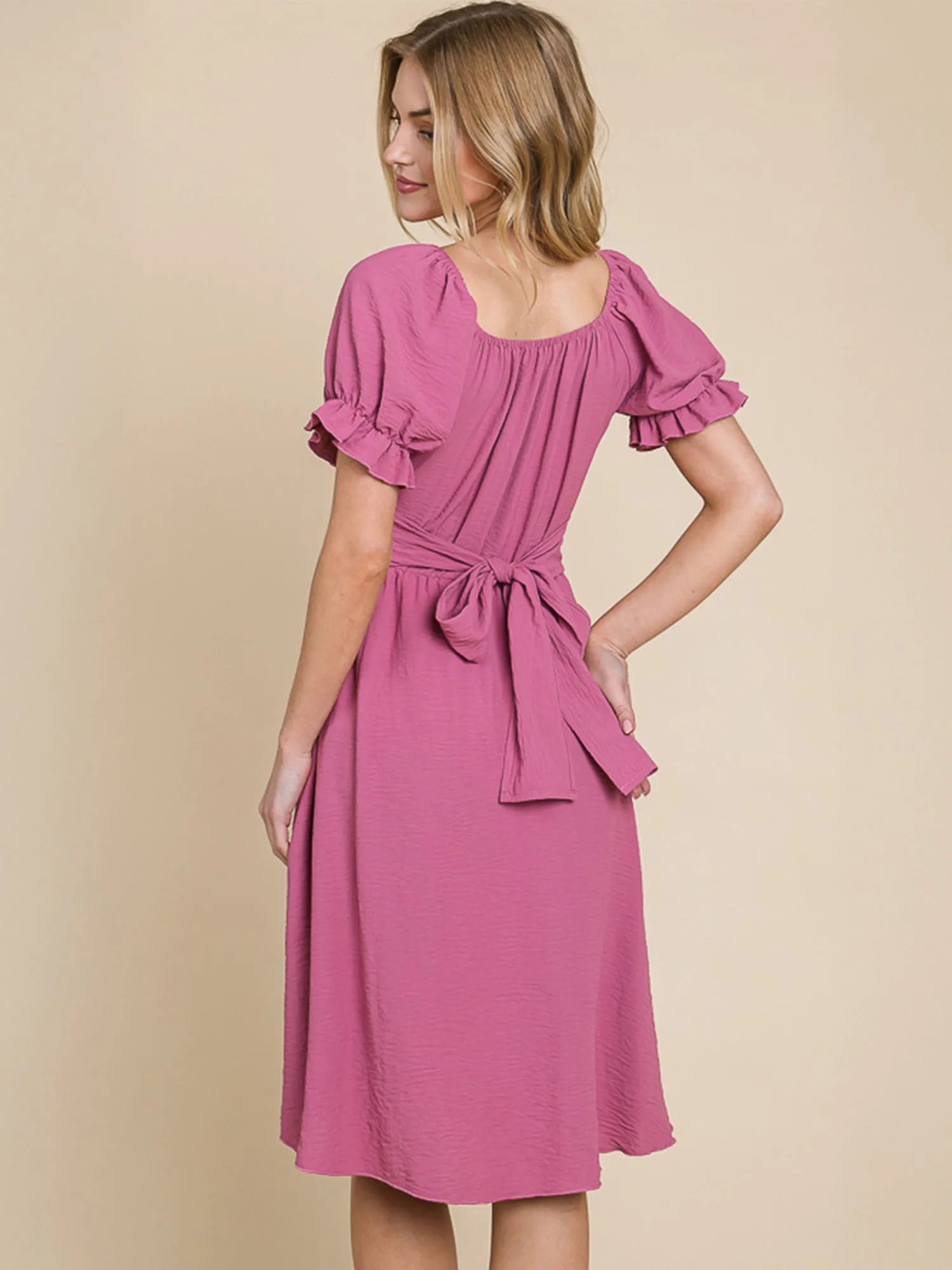 Fit And Flare Midi Sun Dress