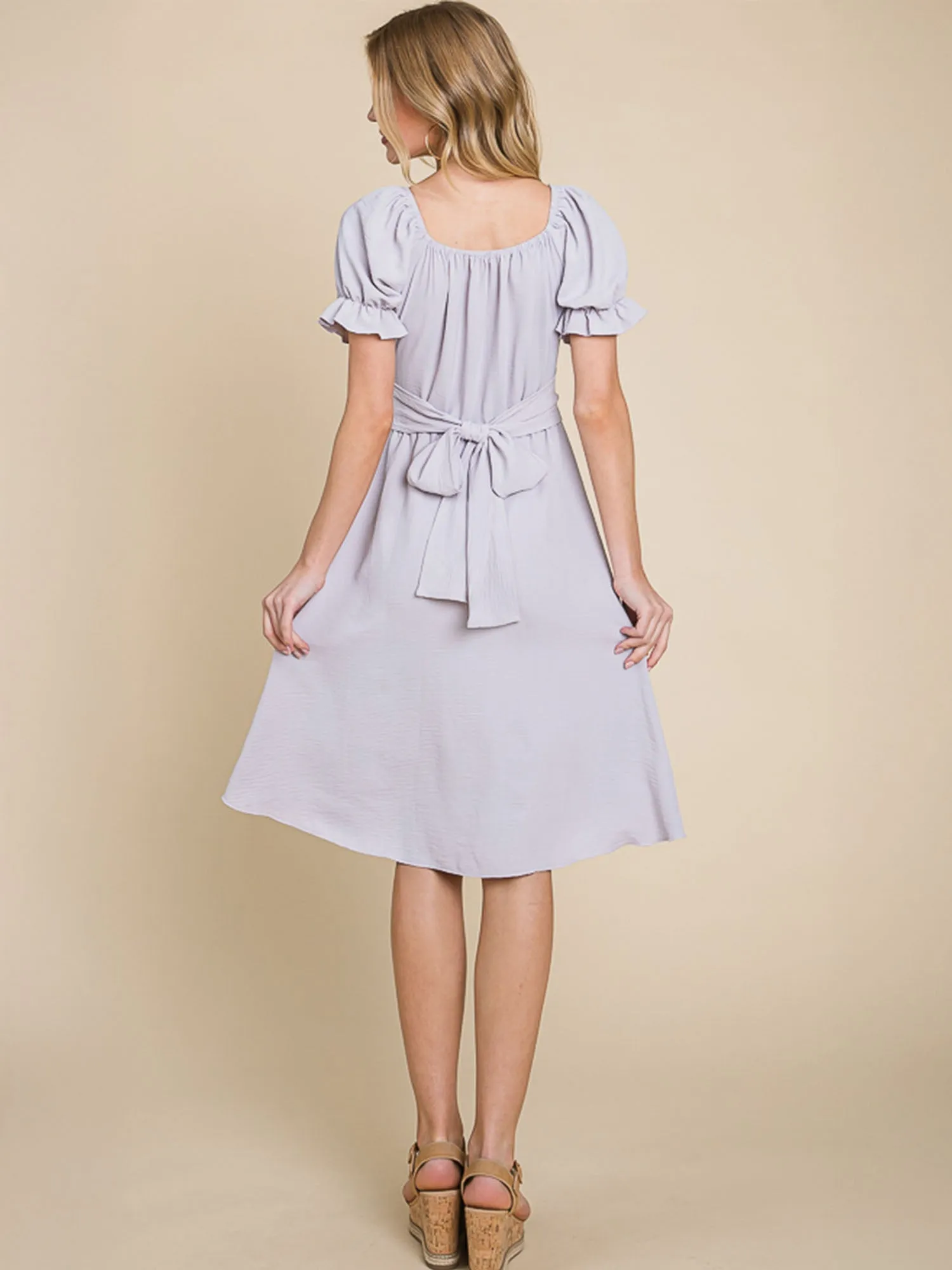 Fit And Flare Midi Sun Dress
