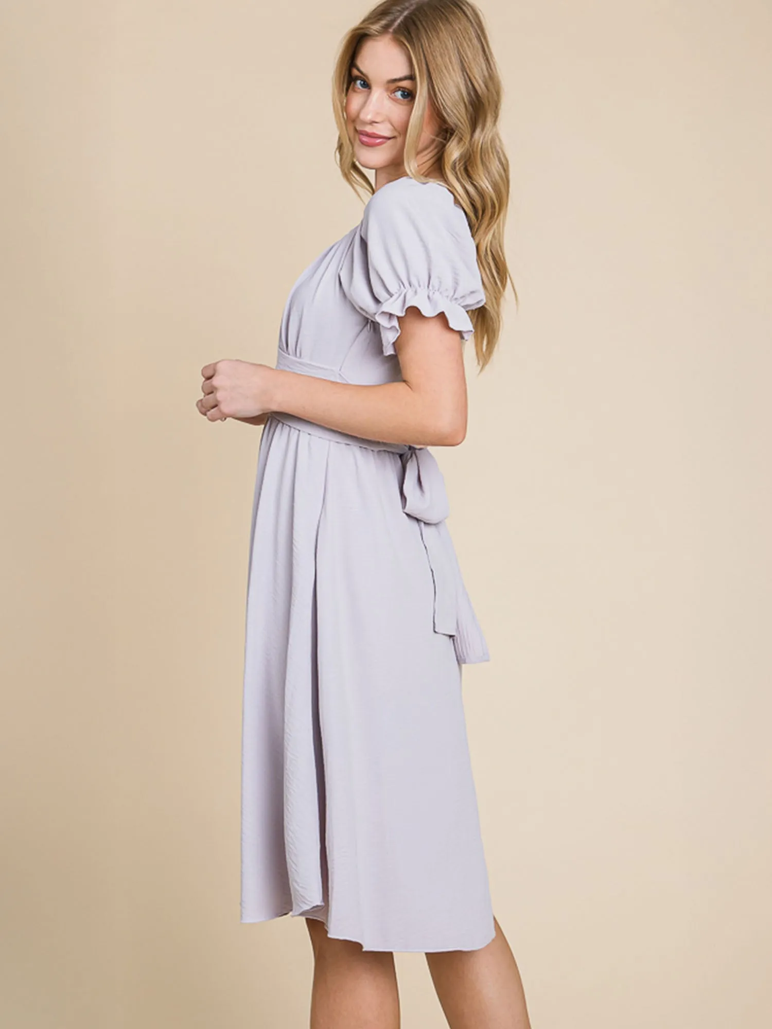 Fit And Flare Midi Sun Dress