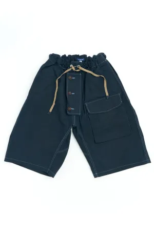 Fleurs de Bagne Submariner Shorts Navy