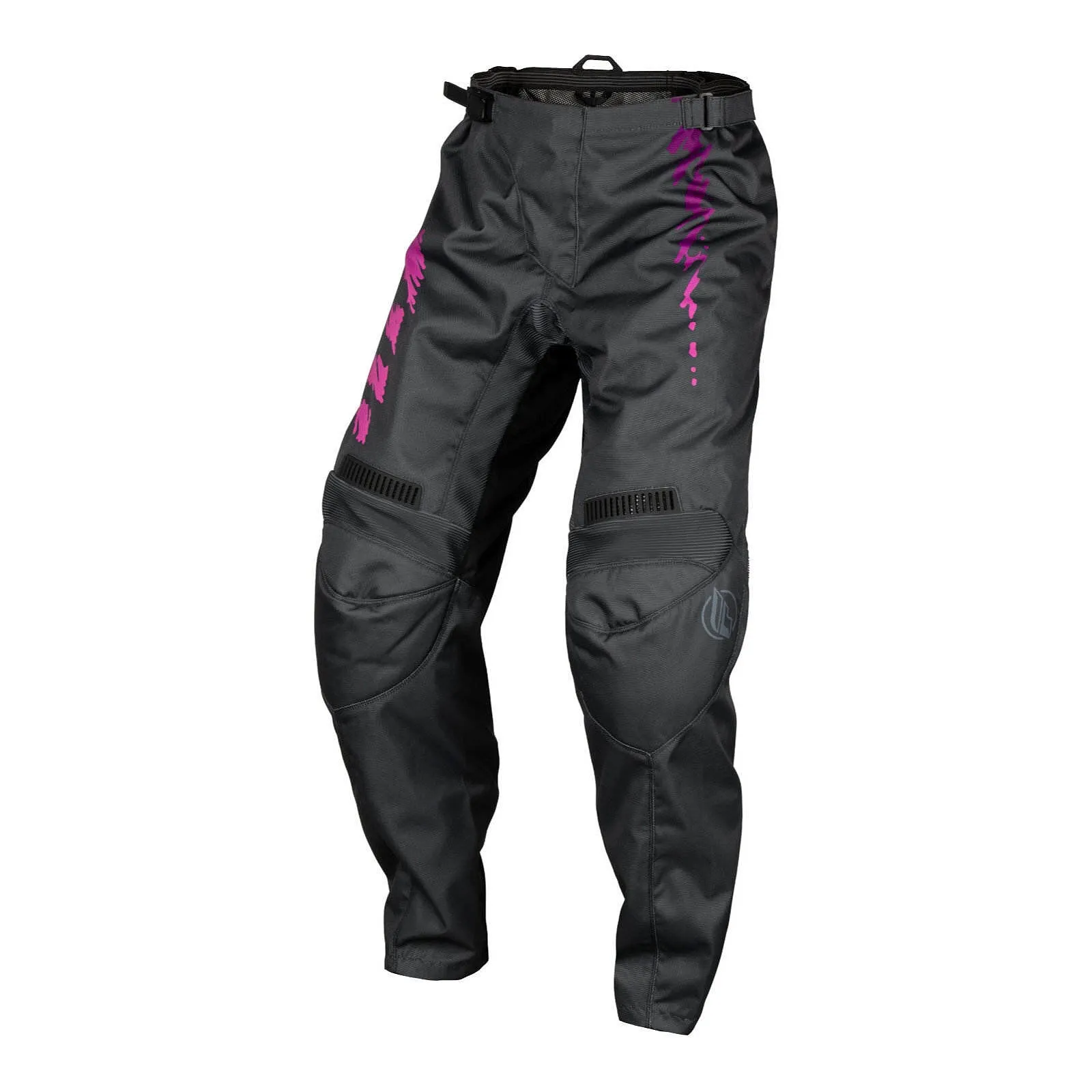 Fly Racing 2024 Youth F-16 Pants - Grey / Charcoal / Pink