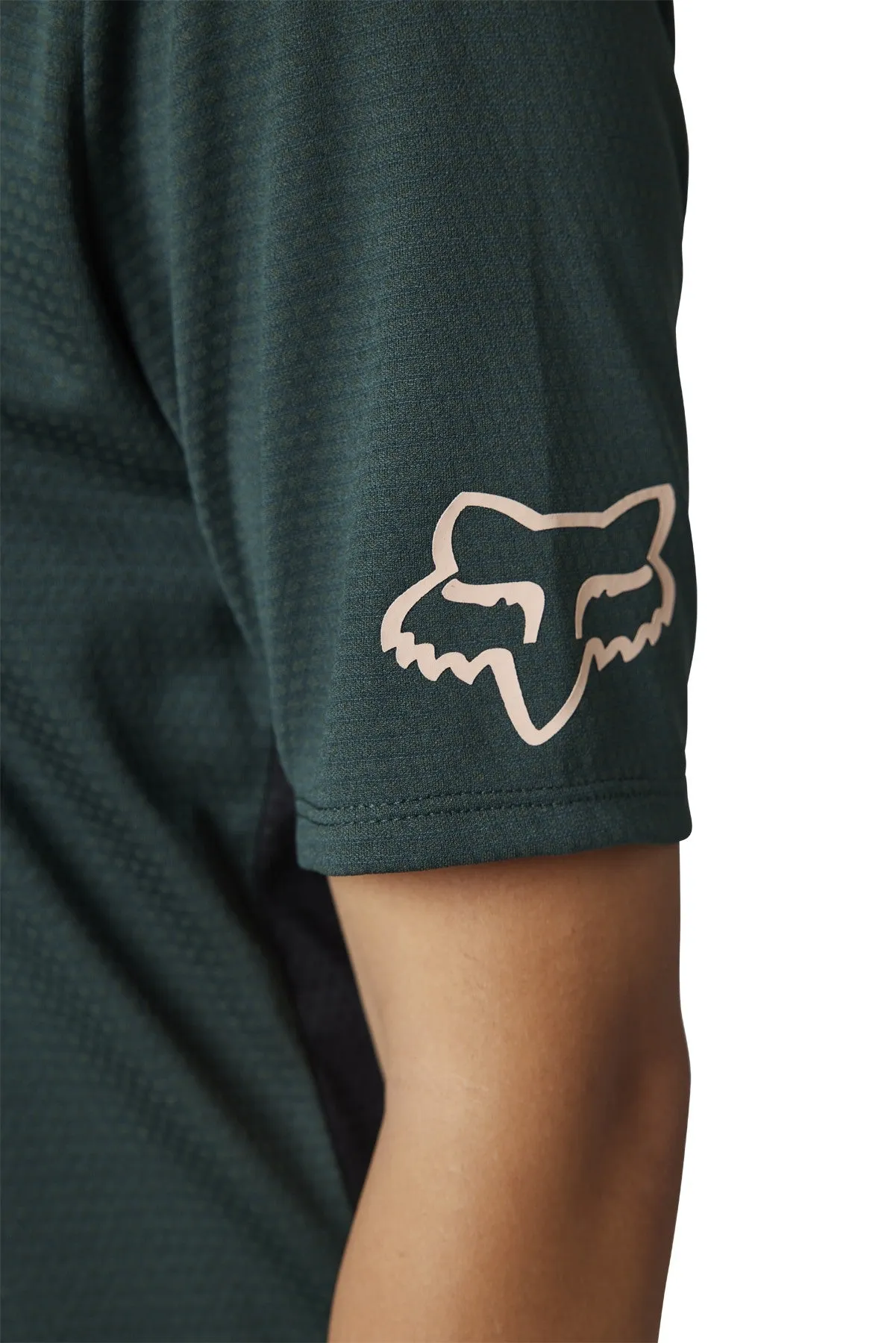 Fox Defend Womens Ss Jersey Emerald