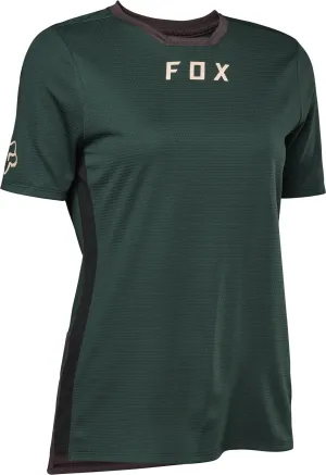 Fox Defend Womens Ss Jersey Emerald