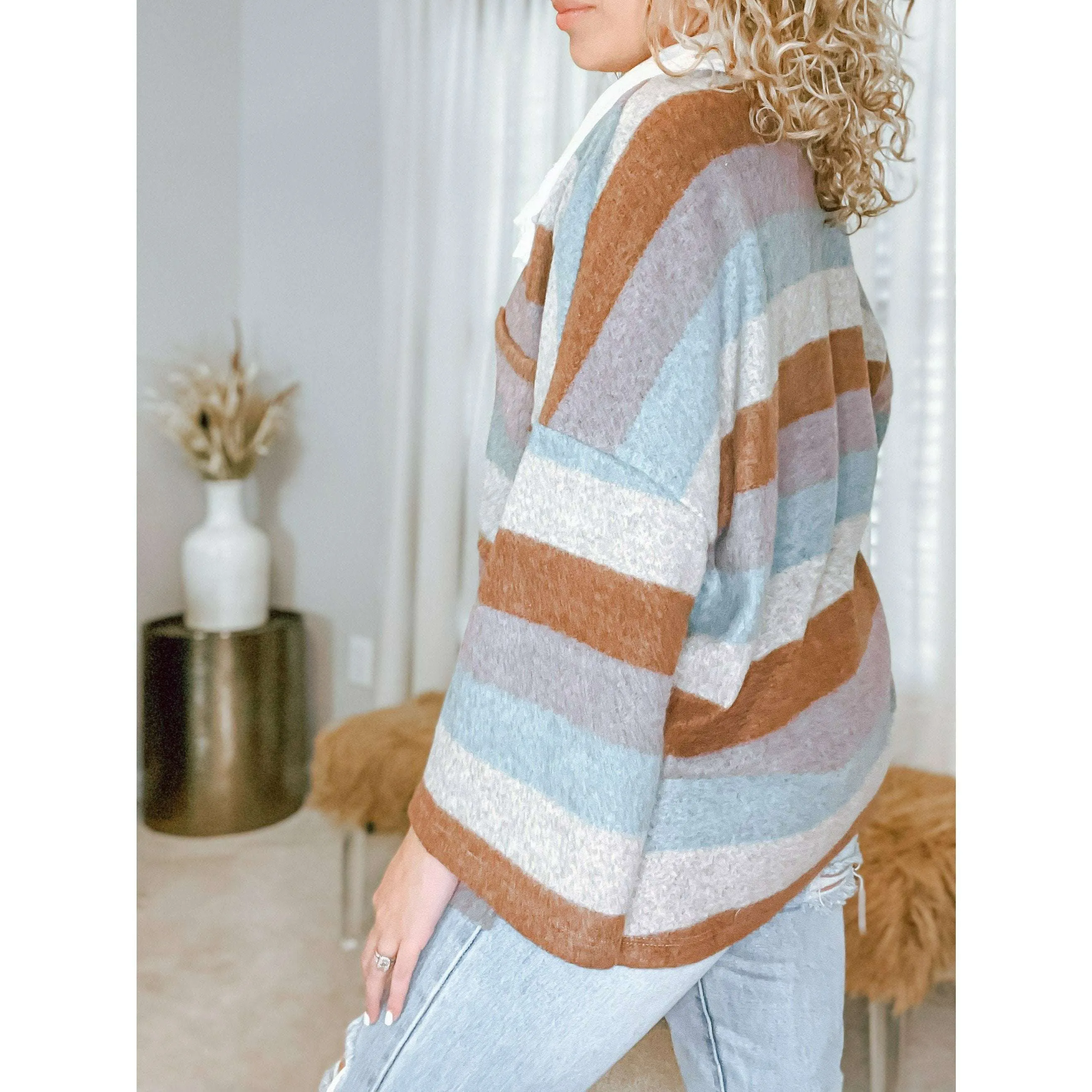 Francesca Collared Pullover