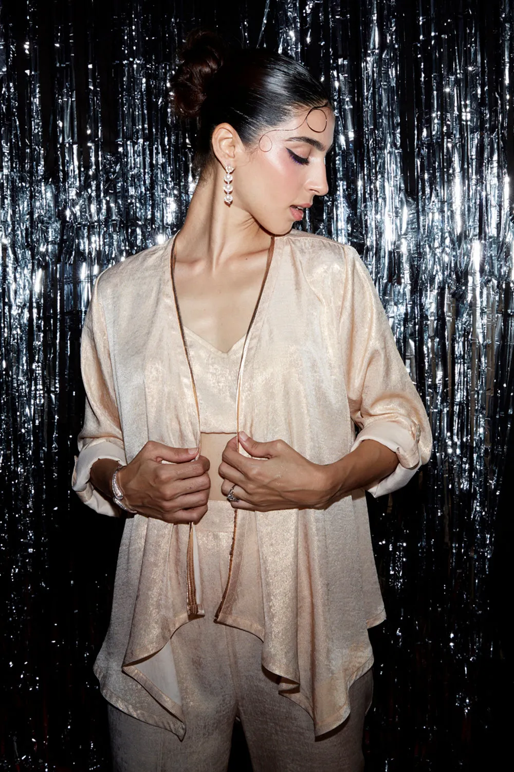Glittery Waterfall Co-Ord Set