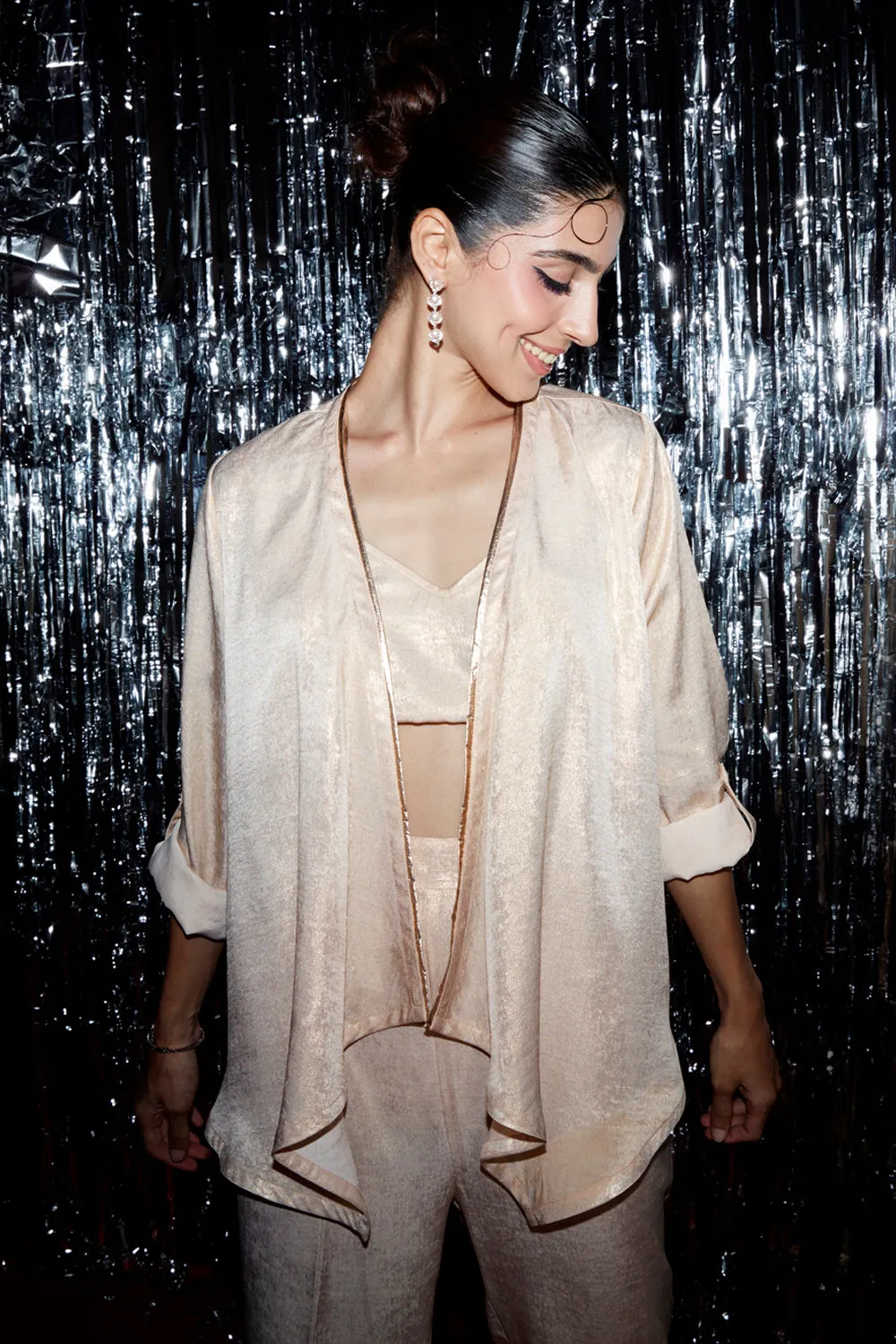 Glittery Waterfall Co-Ord Set
