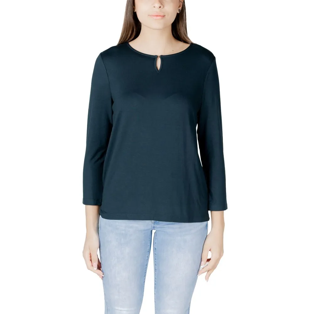 Green Viscose Tops & T-Shirt