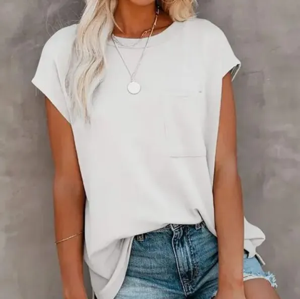 Helena® | Casual women's oversize shirt with chest pocket