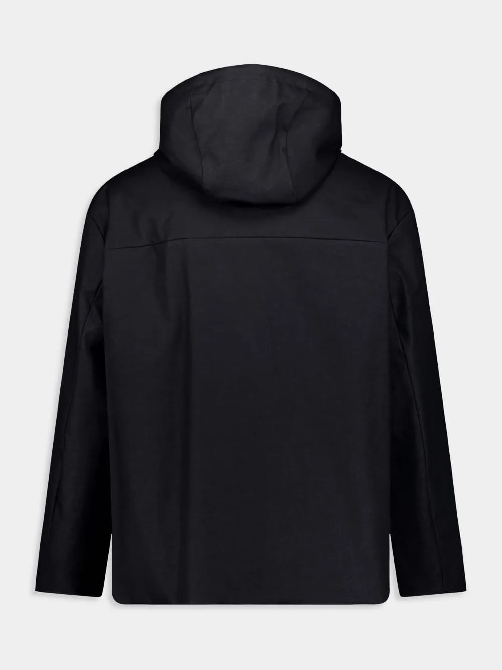 High Colar Fabric Parka