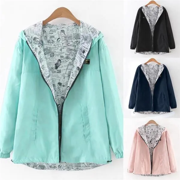 Hoodies And Sweatshirts Women Long Sleeve Solid Hooded Women's Sweatshirt Zip Pockets Casual Pullover Sport Coat Women's Hoodies