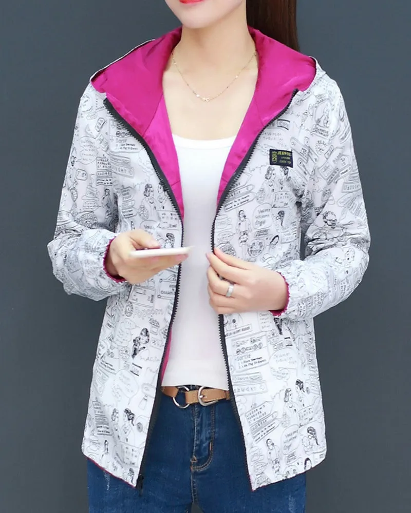 Hoodies And Sweatshirts Women Long Sleeve Solid Hooded Women's Sweatshirt Zip Pockets Casual Pullover Sport Coat Women's Hoodies