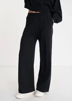 HUFFER Merino Lounge Pant - Black