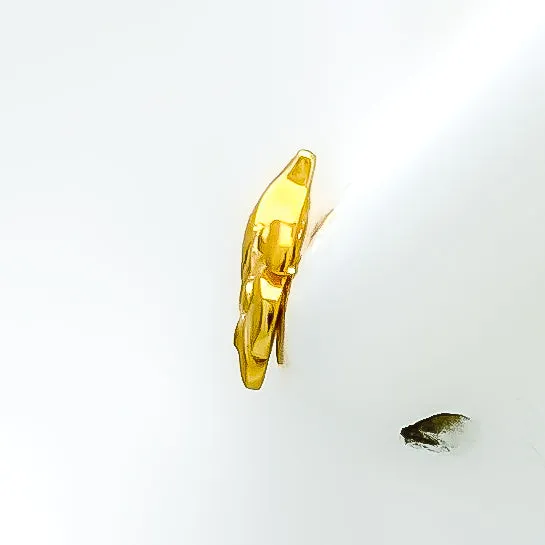 Iconic Decorative 22k Gold Top Earrings