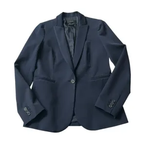 J. Crew Parke blazer in bi-stretch cotton navy blue size 2 career capsule jacket