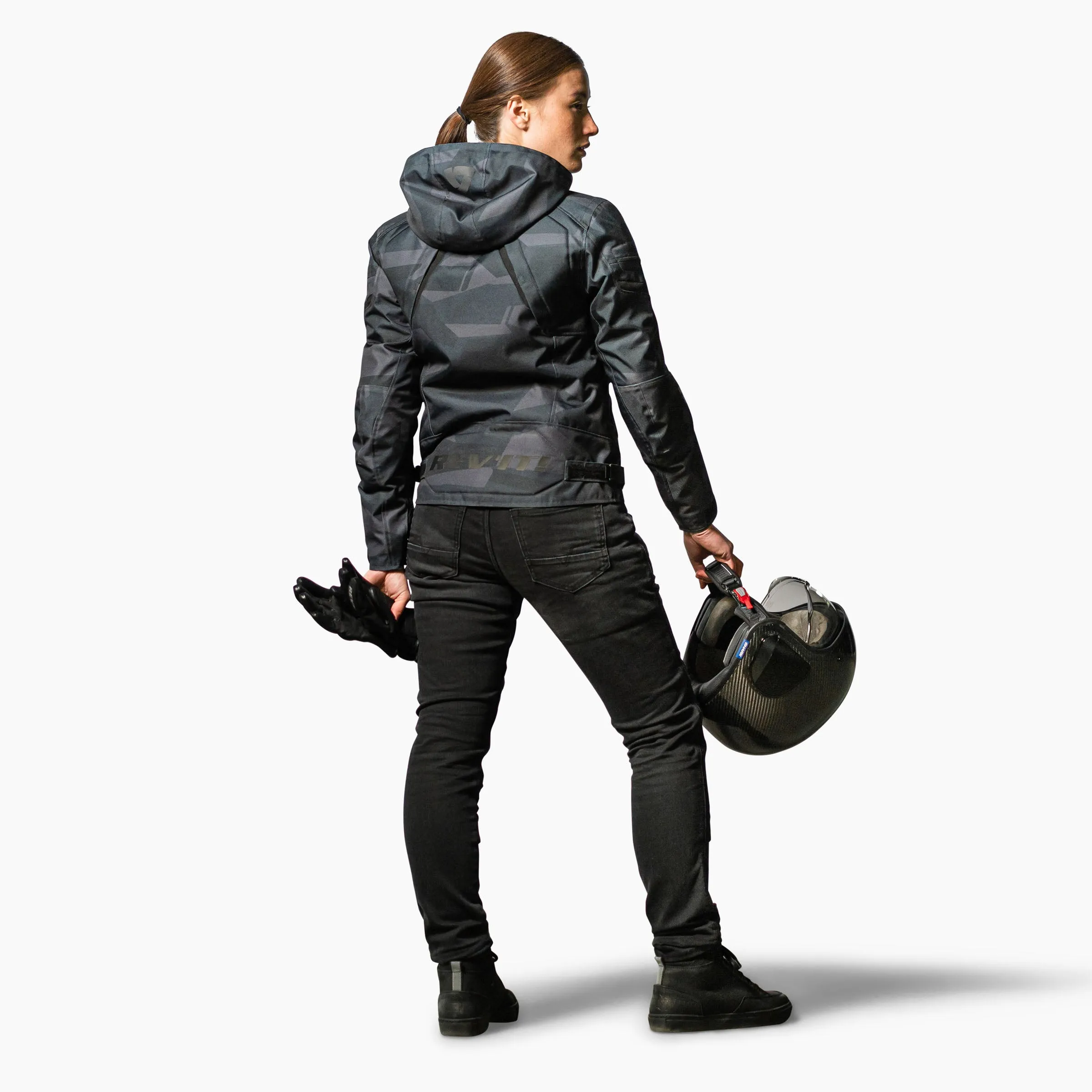 Jacket Flare 2 Ladies | Camo Black-Grey