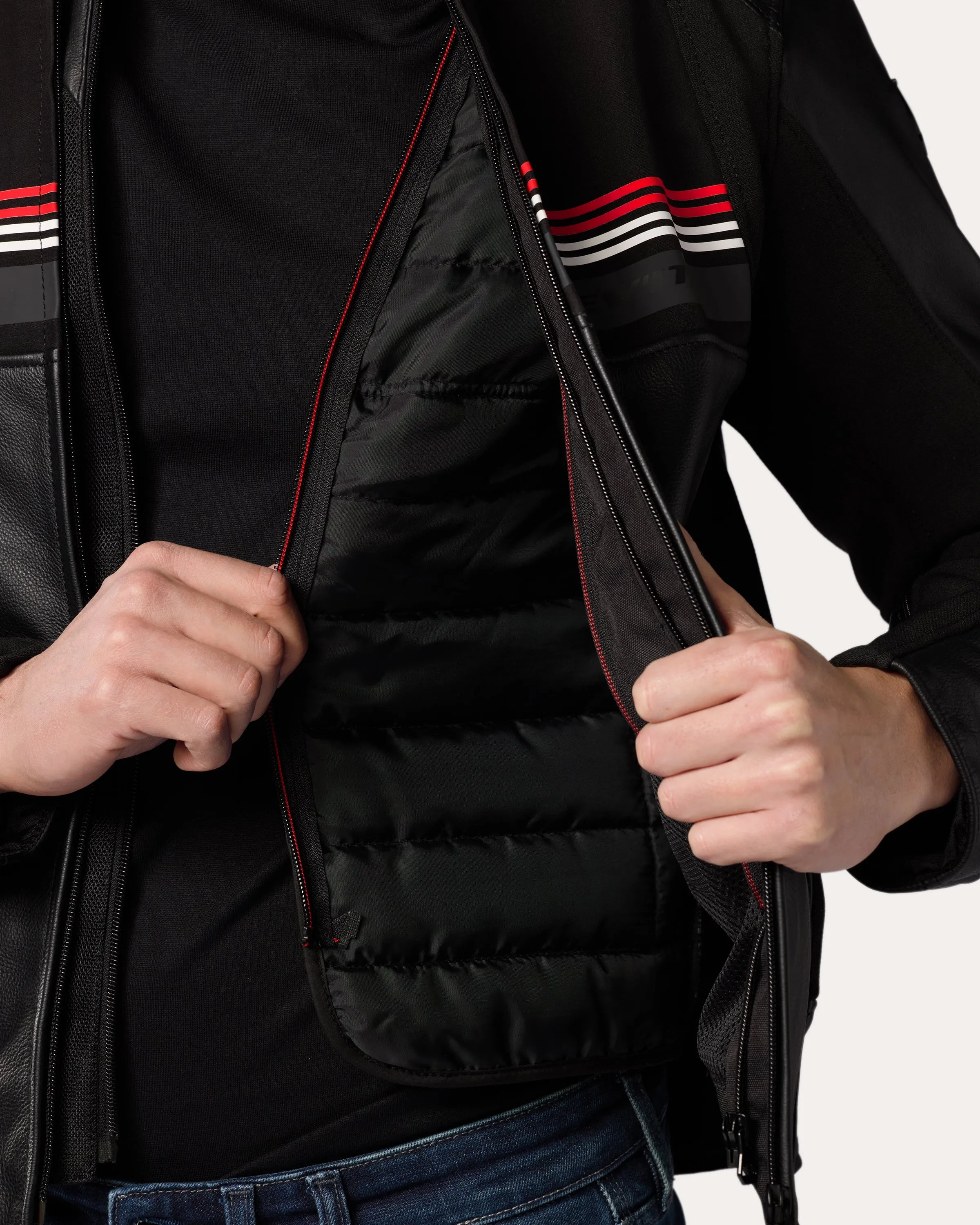 Jacket Mile 2 | Black-Red