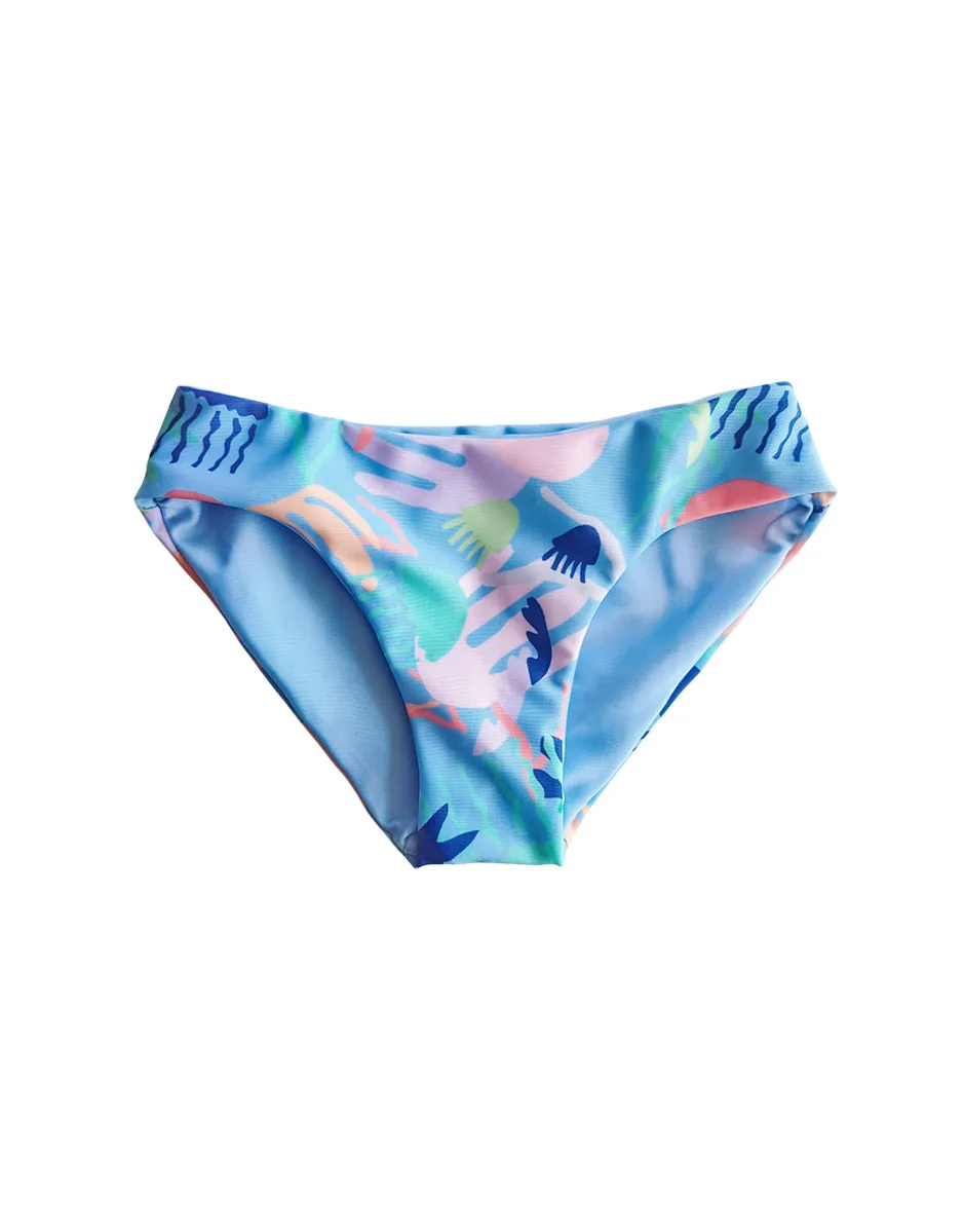 Jellyscape - Periwinkle Reversible Bikini Bottom
