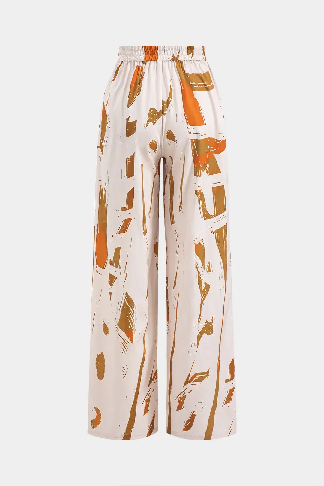 Jessamine - Bold Abstract Design Woman's Trousers