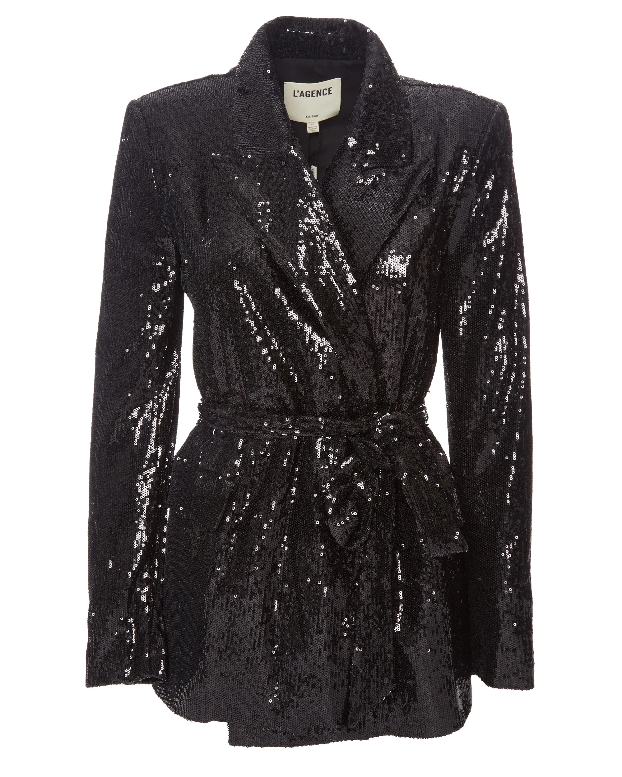 Jordana Wrap Belted Blazer