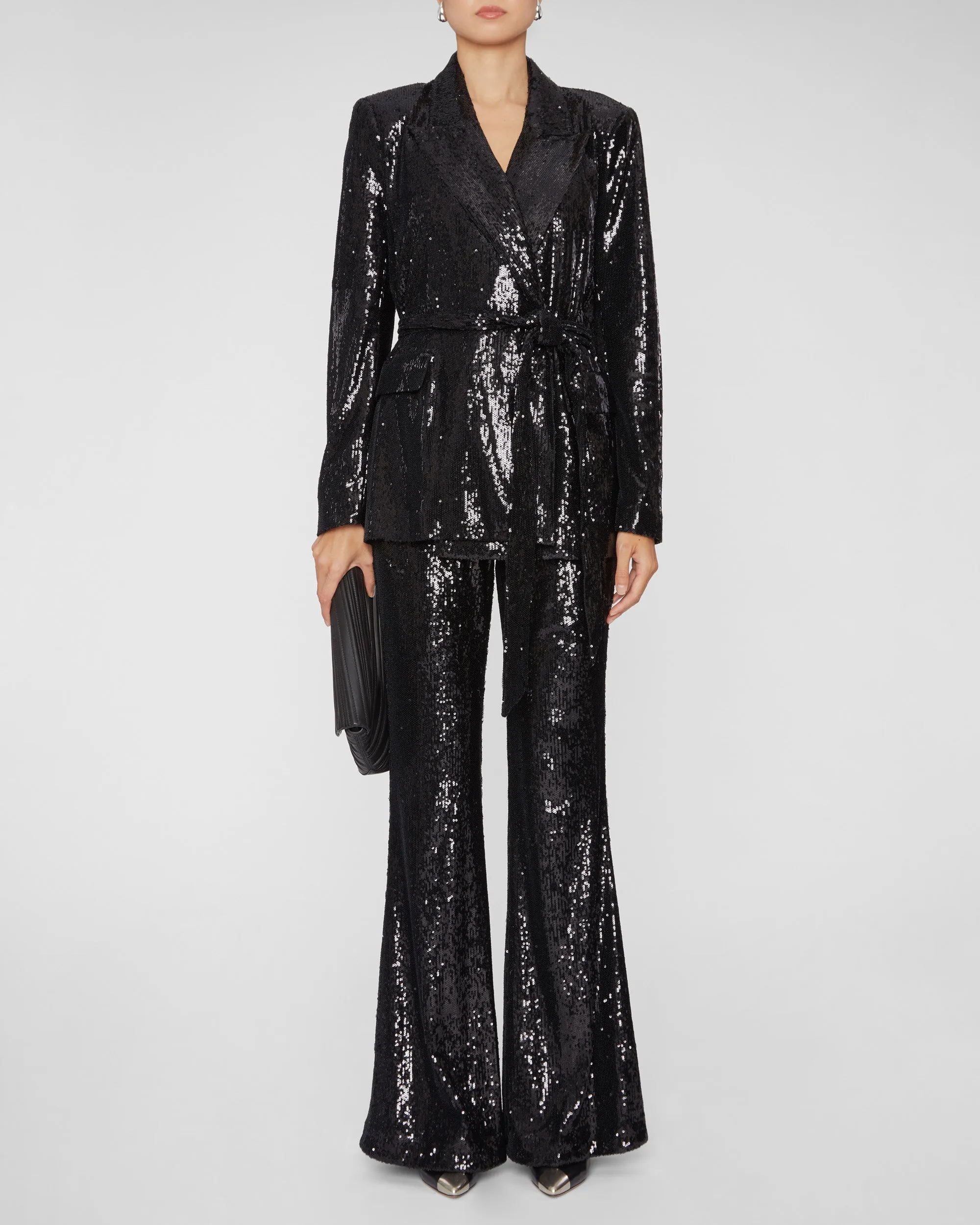 Jordana Wrap Belted Blazer