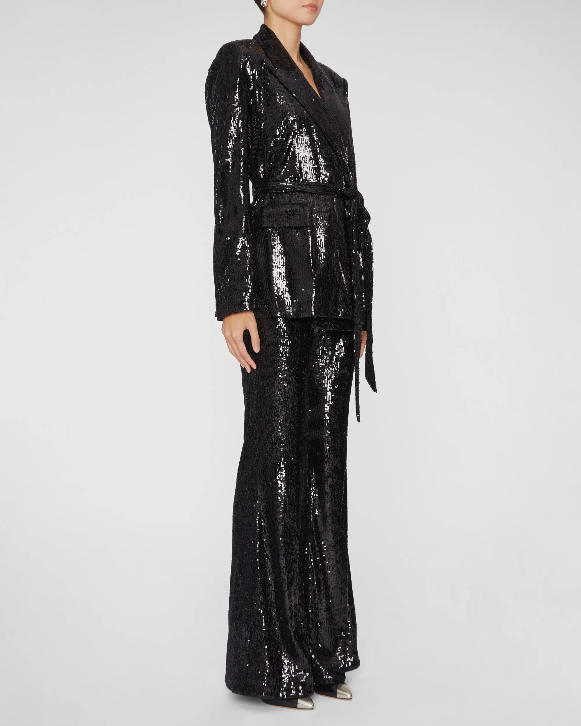 Jordana Wrap Belted Blazer
