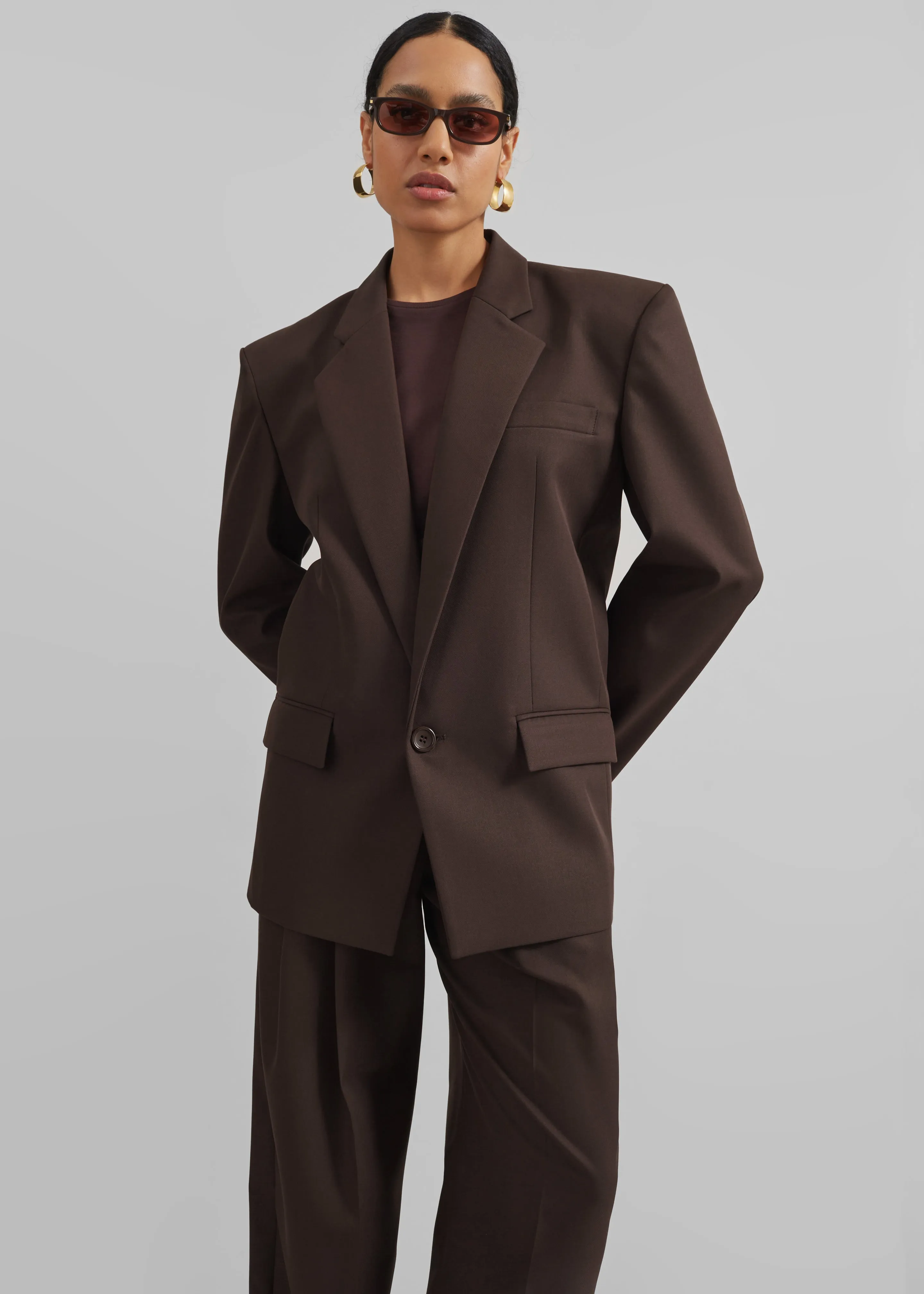 Jun Blazer - Brown