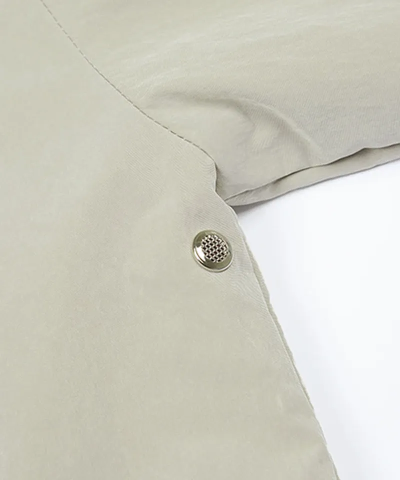 KANDINI Windflow Pocket Jacket - Light Khaki