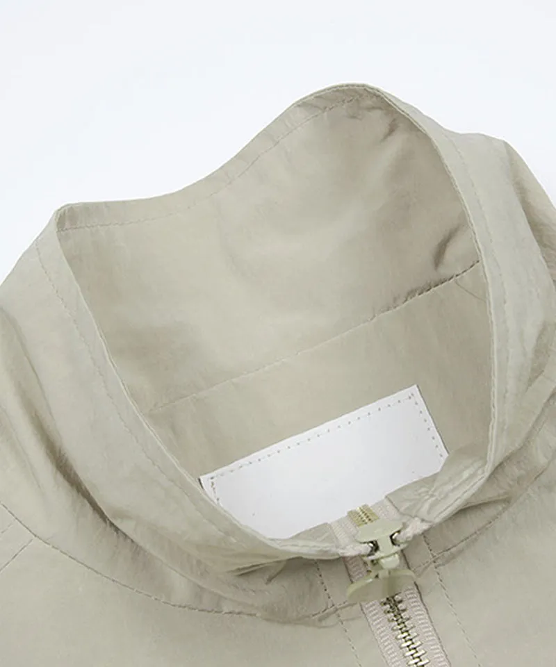 KANDINI Windflow Pocket Jacket - Light Khaki