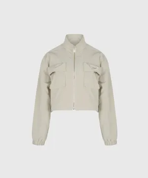 KANDINI Windflow Pocket Jacket - Light Khaki
