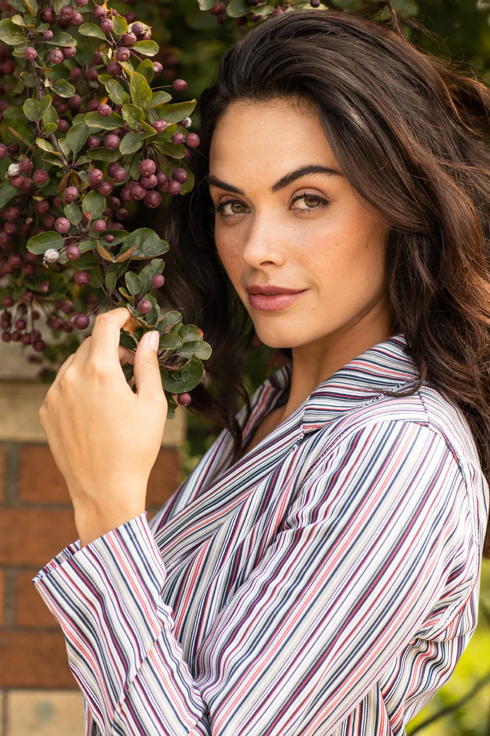 Kennedy Jacket - Parallel Stripe: FINAL SALE
