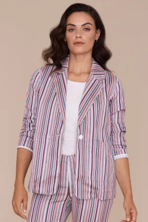 Kennedy Jacket - Parallel Stripe: FINAL SALE