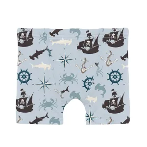 KicKee Pants Boxer Briefs - Illusion Blue Pirate Adventure