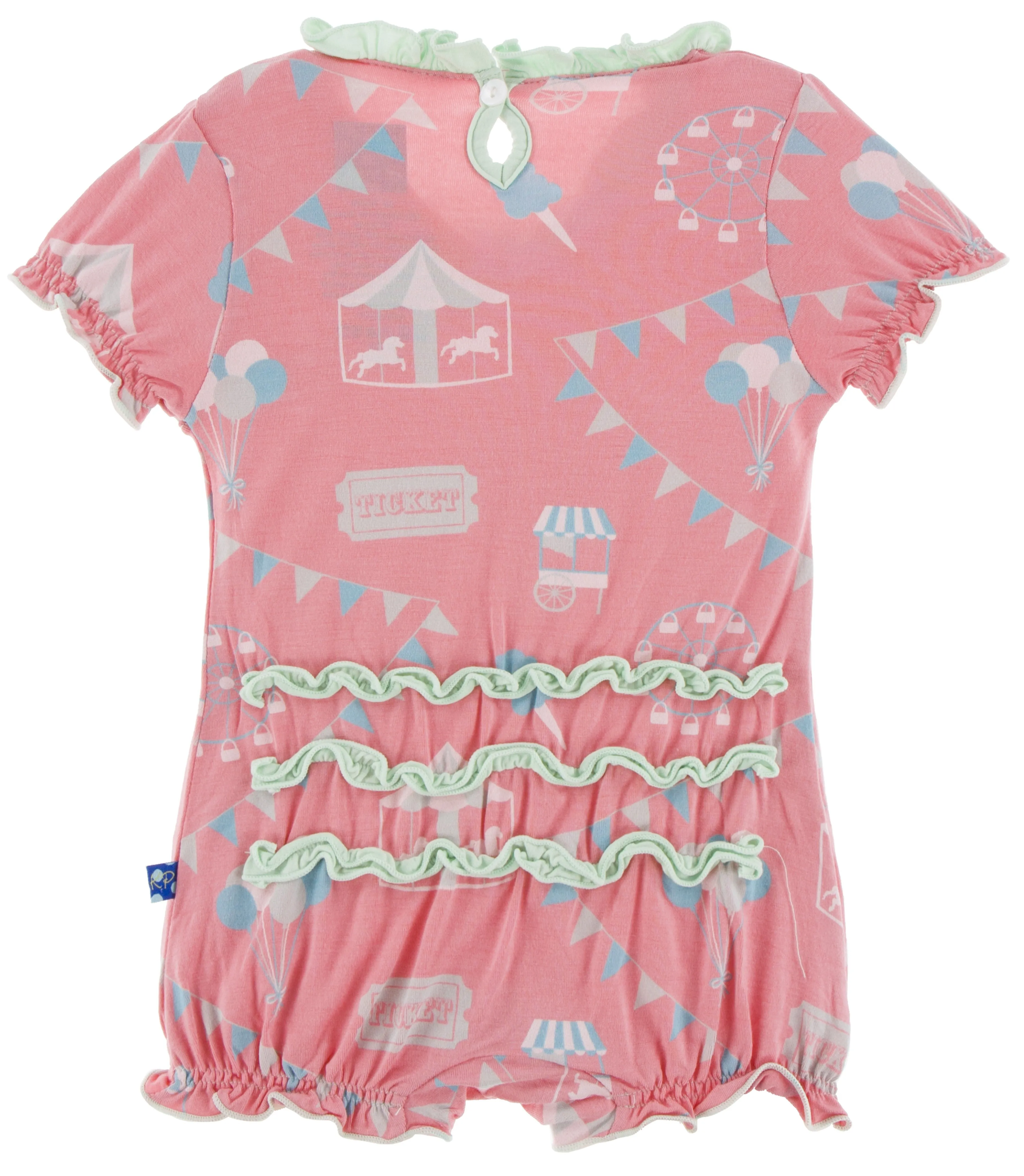 KicKee Pants Strawberry Carnival Ruffle Romper