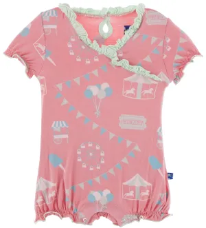 KicKee Pants Strawberry Carnival Ruffle Romper