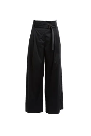 Leni Wide-leg Pants (Black)