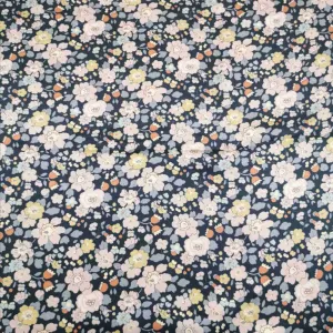 Liberty Belgravia Silk Satin, Betsy Field - 82cm remnant piece